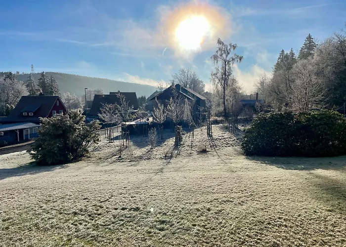 アパート Gemuetliche In Hahnenklee Mit Blick Auf Den Bocksberg ゴスラー